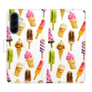 Flipové pouzdro iSaprio - Ice Cream Pattern - Samsung Galaxy A57 obraz