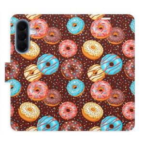 Flipové pouzdro iSaprio - Donuts Pattern - Samsung Galaxy A57 obraz