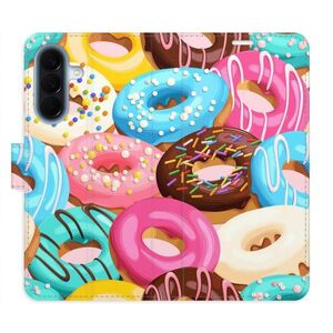 Flipové pouzdro iSaprio - Donuts Pattern 02 - Samsung Galaxy A57 obraz