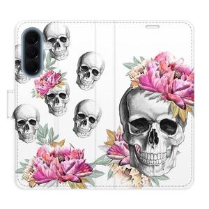 Flipové pouzdro iSaprio - Crazy Skull - Samsung Galaxy A57 obraz