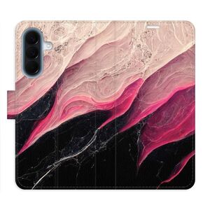 Flipové pouzdro iSaprio - BlackPink Marble - Samsung Galaxy A57 obraz