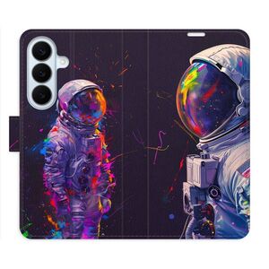 Flipové pouzdro iSaprio - Neon Astronaut 02 - Samsung Galaxy S26 obraz