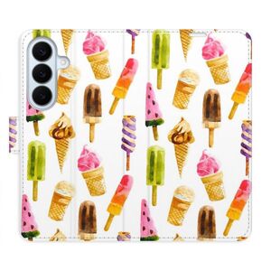 Flipové pouzdro iSaprio - Ice Cream Pattern - Samsung Galaxy S26 obraz