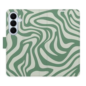 Flipové pouzdro iSaprio - Zebra Green 02 - Samsung Galaxy S26+ obraz