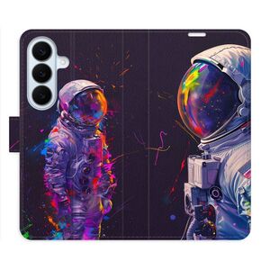 Flipové pouzdro iSaprio - Neon Astronaut 02 - Samsung Galaxy S26+ obraz