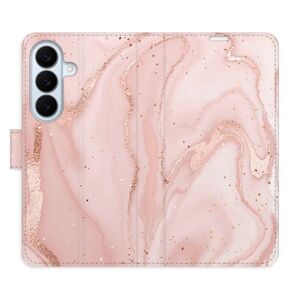 Flipové pouzdro iSaprio - RoseGold Marble - Samsung Galaxy S26+ obraz