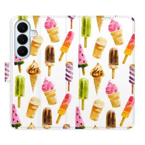 Flipové pouzdro iSaprio - Ice Cream Pattern - Samsung Galaxy S26+ obraz