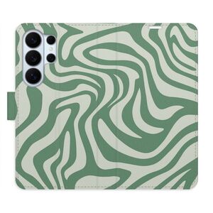 Flipové pouzdro iSaprio - Zebra Green 02 - Samsung Galaxy S26 Ultra obraz
