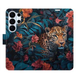 Flipové pouzdro iSaprio - Flower Jaguar 02 - Samsung Galaxy S26 Ultra obraz