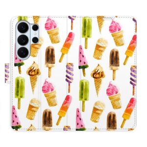 Flipové pouzdro iSaprio - Ice Cream Pattern - Samsung Galaxy S26 Ultra obraz