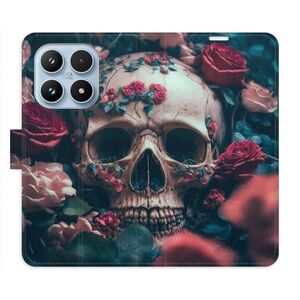 Flipové pouzdro iSaprio - Skull in Roses 02 - Xiaomi 17 obraz