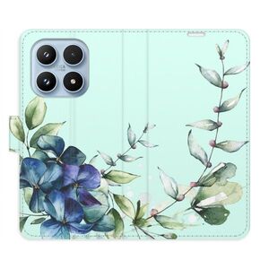 Flipové pouzdro iSaprio - Blue Flowers - Xiaomi 17 obraz