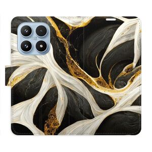 Flipové pouzdro iSaprio - BlackGold Marble - Xiaomi 17 obraz