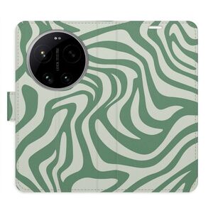 Flipové pouzdro iSaprio - Zebra Green 02 - Xiaomi 17 Ultra obraz