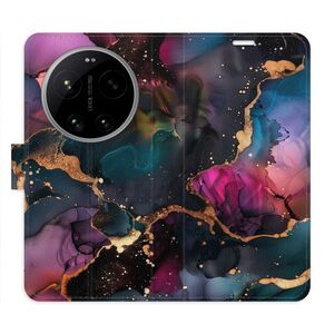 Flipové pouzdro iSaprio - Dark Marble - Xiaomi 17 Ultra obraz