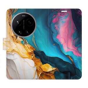 Flipové pouzdro iSaprio - Colourful Marble - Xiaomi 17 Ultra obraz