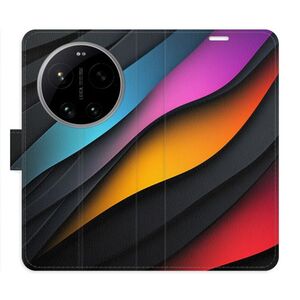 Flipové pouzdro iSaprio - Color Waves - Xiaomi 17 Ultra obraz