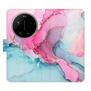 Flipové pouzdro iSaprio - PinkBlue Marble - Xiaomi 17 Ultra obraz