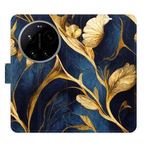 Flipové pouzdro iSaprio - GoldBlue - Xiaomi 17 Ultra obraz