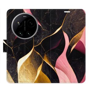 Flipové pouzdro iSaprio - Gold Pink Marble 02 - Xiaomi 17 Ultra obraz