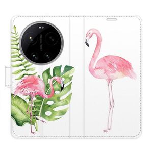 Flipové pouzdro iSaprio - Flamingos - Xiaomi 17 Ultra obraz