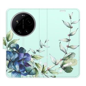 Flipové pouzdro iSaprio - Blue Flowers - Xiaomi 17 Ultra obraz