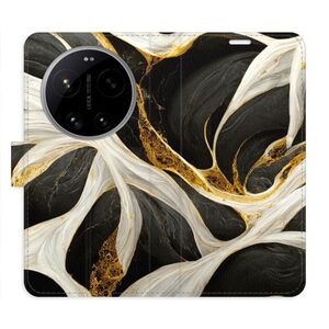 Flipové pouzdro iSaprio - BlackGold Marble - Xiaomi 17 Ultra obraz