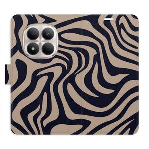 Flipové pouzdro iSaprio - Zebra Black 02 - Xiaomi Redmi Note 15 Pro 5G obraz