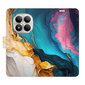 Flipové pouzdro iSaprio - Colourful Marble - Xiaomi Redmi Note 15 Pro 5G obraz