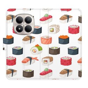 Flipové pouzdro iSaprio - Sushi Pattern 02 - Xiaomi Redmi Note 15 Pro 5G obraz