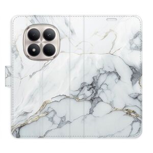 Flipové pouzdro iSaprio - SilverMarble 15 - Xiaomi Redmi Note 15 Pro 5G obraz