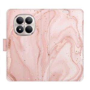 Flipové pouzdro iSaprio - RoseGold Marble - Xiaomi Redmi Note 15 Pro 5G obraz