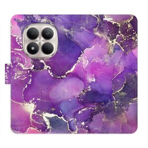 Flipové pouzdro iSaprio - Purple Marble - Xiaomi Redmi Note 15 Pro 5G obraz