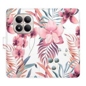 Flipové pouzdro iSaprio - Pink Flowers 02 - Xiaomi Redmi Note 15 Pro 5G obraz