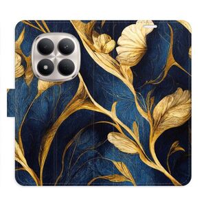 Flipové pouzdro iSaprio - GoldBlue - Xiaomi Redmi Note 15 Pro 5G obraz