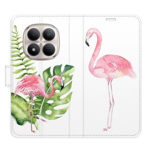 Flipové pouzdro iSaprio - Flamingos - Xiaomi Redmi Note 15 Pro 5G obraz