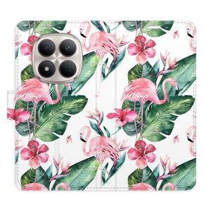 Flipové pouzdro iSaprio - Flamingos Pattern - Xiaomi Redmi Note 15 Pro 5G obraz