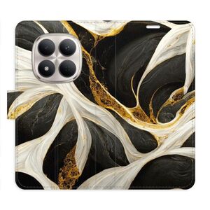 Flipové pouzdro iSaprio - BlackGold Marble - Xiaomi Redmi Note 15 Pro 5G obraz