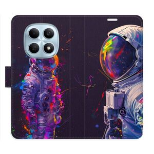 Flipové pouzdro iSaprio - Neon Astronaut 02 - Xiaomi Redmi Note 15 4G / 15 5G obraz