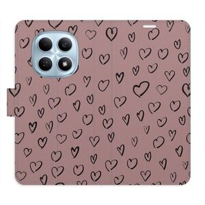 Flipové pouzdro iSaprio - Heart Dark 02 - Xiaomi Redmi Note 15 4G / 15 5G obraz
