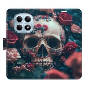 Flipové pouzdro iSaprio - Skull in Roses 02 - Xiaomi Redmi Note 15 4G / 15 5G obraz