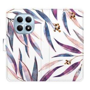 Flipové pouzdro iSaprio - Ornamental Leaves - Xiaomi Redmi Note 15 4G / 15 5G obraz
