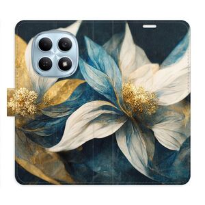 Flipové pouzdro iSaprio - Gold Flowers - Xiaomi Redmi Note 15 4G / 15 5G obraz