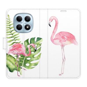 Flipové pouzdro iSaprio - Flamingos - Xiaomi Redmi Note 15 4G / 15 5G obraz
