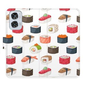 Flipové pouzdro iSaprio - Sushi Pattern 02 - Motorola Edge 50 Fusion obraz