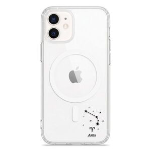 Pouzdro Pure MagSafe iSaprio - čiré - Beran II - iPhone 12 mini obraz