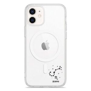 Pouzdro Pure MagSafe iSaprio - čiré - Štír II - iPhone 12 mini obraz