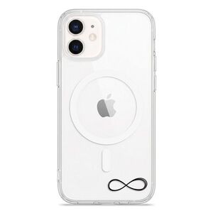 Pouzdro Pure MagSafe iSaprio - čiré - Infinity II - iPhone 12 / 12 Pro obraz