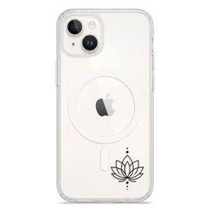 Pouzdro Pure MagSafe iSaprio - čiré - Lotos II - iPhone 13 mini obraz