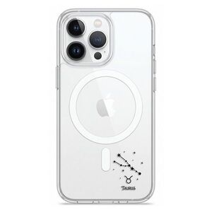 Pouzdro Pure MagSafe iSaprio - čiré - Býk II - iPhone 14 Pro Max obraz